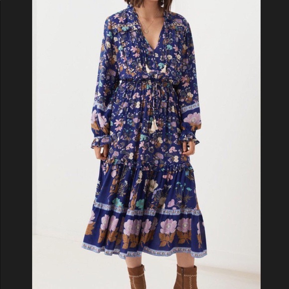 Spell and the Gypsy Wild Bloom Midi Dress - Picture 4 of 11